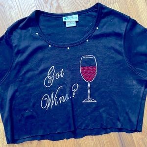 Got Wine baby tee